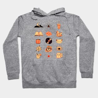 Spooky baddie things Hoodie